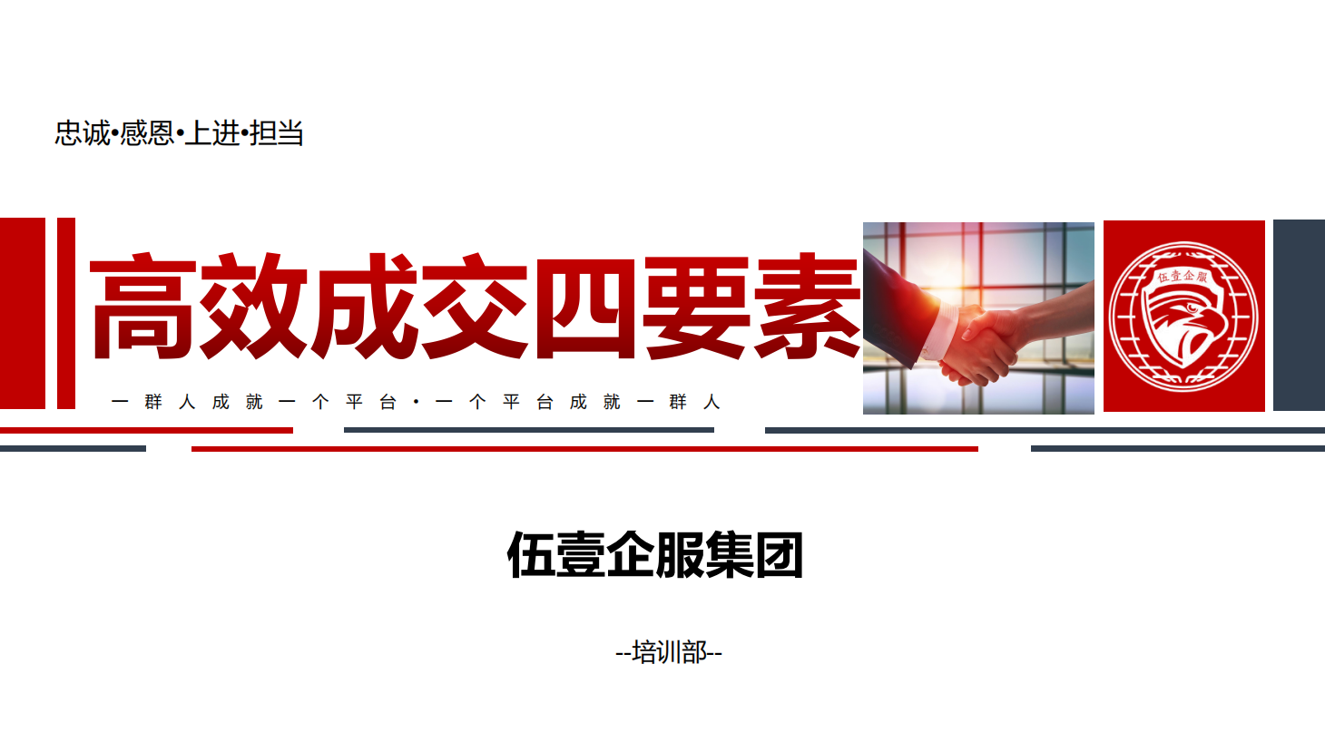 找资料—高效成交四大关键点